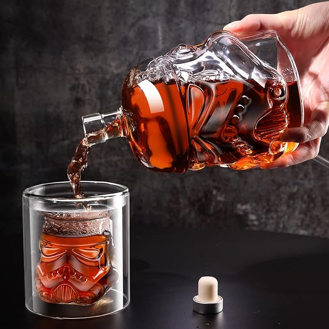 Trooper's Toast™ Decanter & Glass Set